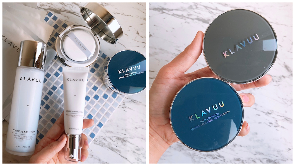 韓國女星的後台秘密武器 韓妞心目中的底妝聖品klavuu 女神霜 和高遮瑕 珍珠氣墊 Marie Claire 美麗佳人