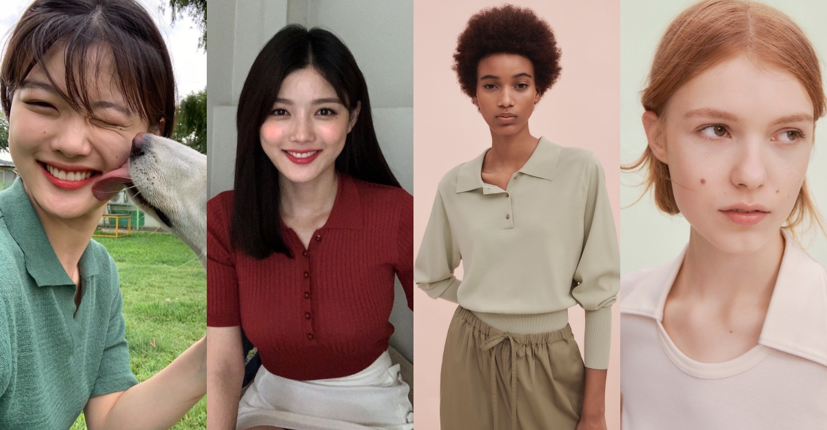 Uniqlo best sale polo femme