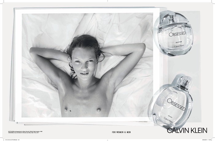 Calvin Klein最經典香氛Obsessed迷上了!全新男女對香上市，凱特摩絲25