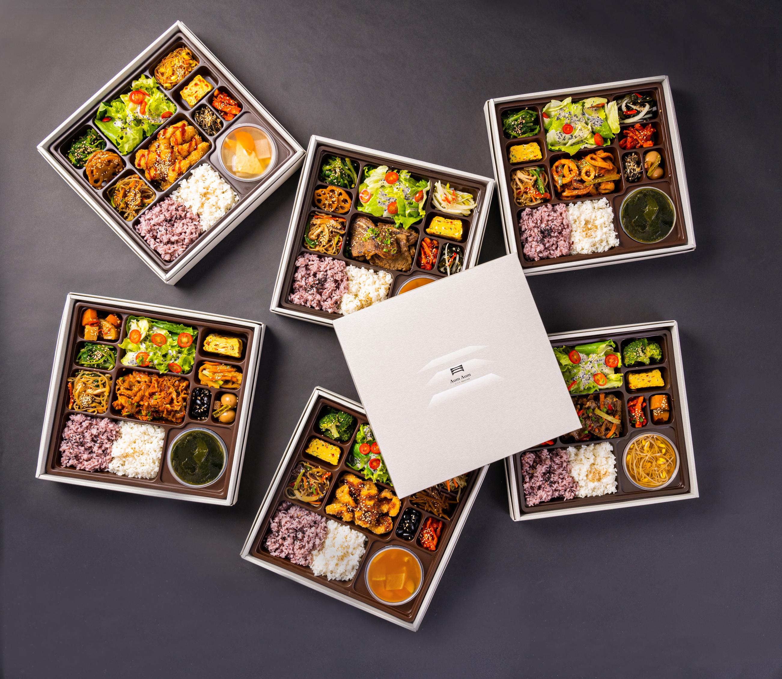 最浮誇系韓式便當終於吃到了！AUMAUM Dosirak韓定食便當頂級排場超驚艷，“體驗與韓國零時差的同步感”，吃過就再也回不去了！