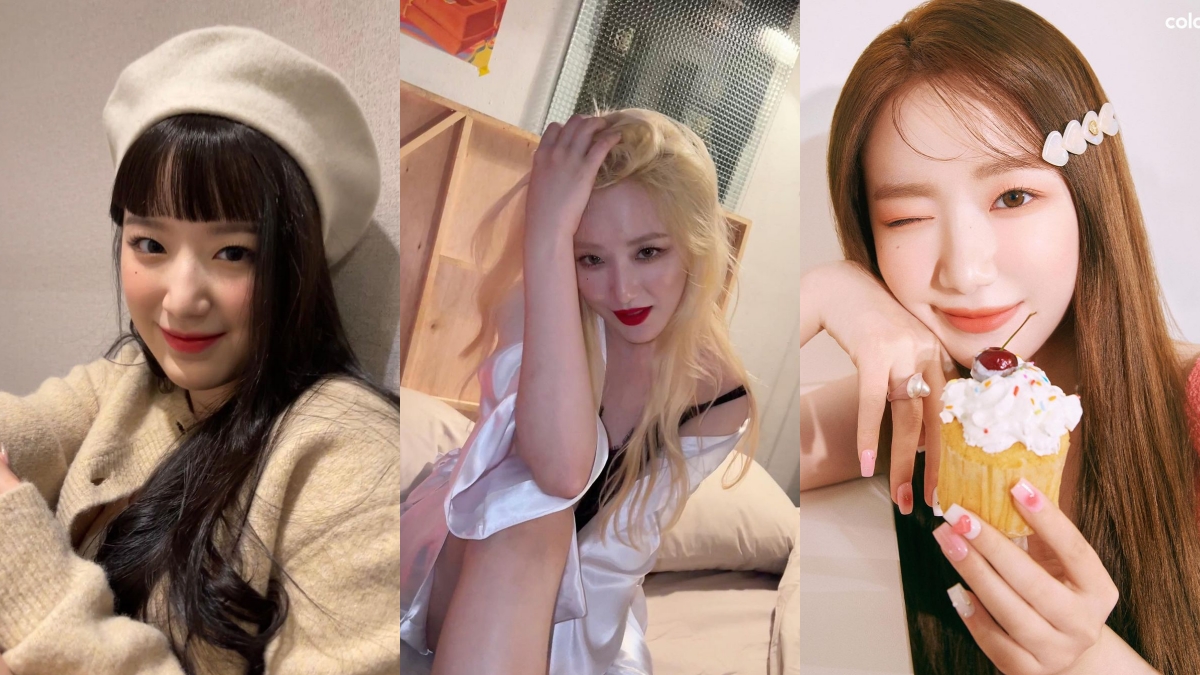 (G)I-DLE 葉舒華7款髮型盤點:中分紅唇超性感、出道首次金髮太耀眼!