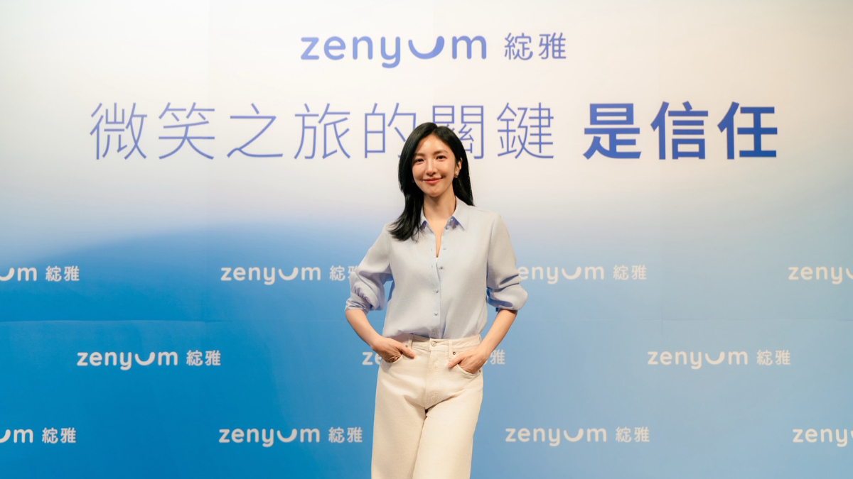 楊謹華再度代言Zenyum綻雅攜手品牌親揭體驗與品牌新計劃
